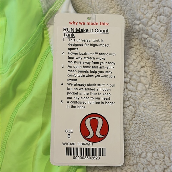 Lululemon Make It Count Tank - Picture 3 of 4